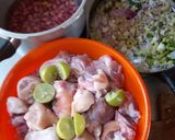 Foto del paso 1 de la receta: Frijoles tiernos con Cerdo al dorado