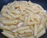 A picture of step 7 of Garlic Clam Pasta.