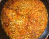A picture of step 2 of Summer Vegetable Paella.