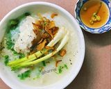 Hình bước làm 9 của món Cháo Cá Lóc (Snake-head Fish Congee)🐟🍲