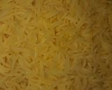 A picture of step 1 of Basmati fried rice with shrimps.