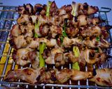 Foto langkah ke 3 dari resep Yakitori Chicken With Ginger, Garlic and Soy Sauce.