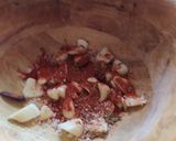 Foto del paso 2 de la receta: Tollos con papas batata y pella de gofio & plátano.Canario Solé