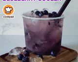 Gambar langkah 5 resipi Blueberry Cooler.