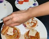 A picture of step 11 of Aloo tikki burger.