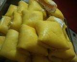 Foto langkah ke 5 dari resep Pancake mangga simple.