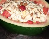 A picture of step 4 of Creamy fruit salad 😋😋.