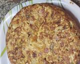 Foto del paso 3 de la receta: Tortilla del relleno de las berenjenas con verduras y atún