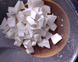 A picture of step 5 of Mutter Paneer.