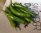 Une image de l'étape 1 de Piments verts marocains grillés.
