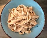 Teljes kiőrlésű Pesztós tagliatelle recept fázis 6 fotója