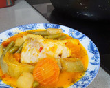 Foto del paso 2 de la receta: Merluza en salsa con menestra