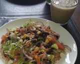 Foto del paso 2 de la receta: Ensalada con porotos frutillas