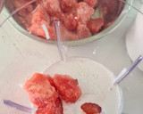 Foto del paso 1 de la receta: Helado saludable de sandía