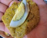 A picture of step 2 of Nargasi kofta kababs.