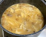 A picture of step 5 of Japanese Mushroom Miso Soup.