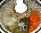 Foto langkah ke 2 dari resep BUBUR BERAS IKAN TENGGIRI SAYURAN MPASI 4* 6+ (slow cooker).