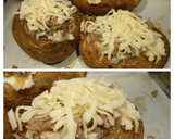 Foto del paso 3 de la receta: Papas rellenas al horno/fondue de papa