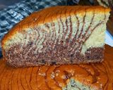 Une image de l'étape 6 de Zebra cake.