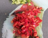 Foto del paso 1 de la receta: Patatas guisadas con verduras y lentejas rojas