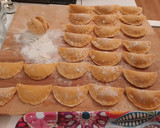 Foto del paso 12 de la receta: Agnolotti con zapallo y queso azul