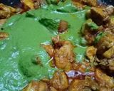 A picture of step 10 of Hariyali Chicken Gravy.