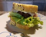 Foto del paso 6 de la receta: Hamburguesa completa al pan sin gluten 100% casero