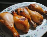 Hình bước làm 4 của món Đùi gà nướng mật ong