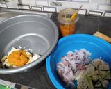 Foto langkah ke 2 dari resep Pepes tahu two ways (vegan dan non vegan).