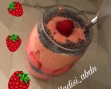 عکس مرحله 2 از دستور 🍓🍌شیک موز و توت فرنگی🍌🍓