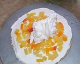 A picture of step 4 of Fresh cocktail cake.