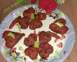 A picture of step 5 of Beet root cutlet ❤️❤️❤️ Heat shape.