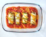 Foto del paso 2 de la receta: 🌱CANELONES DE CALABACÍN RELLENOS DE SETA Y PUERRO🌱