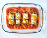 Foto del paso 2 de la receta: 🌱CANELONES DE CALABACÍN RELLENOS DE SETA Y PUERRO🌱