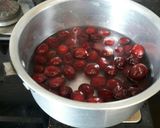 A picture of step 2 of Cranberry Sherbet.