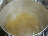 Tallarines con crema