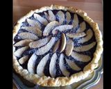 Une image de l'étape 4 de Tarte myrtilles pommes et vanille.