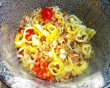 Zöldborsós bográcsragu recept fázis 4 fotója