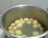 Foto langkah ke 4 dari resep Cilok kuah kacang cabe pedas.