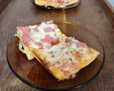 Foto del paso 9 de la receta: Pizza Casera de Mozzarella y Jamón