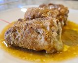 Foto del paso 7 de la receta: Rollitos de cerdo al pesto