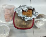 Foto del paso 1 de la receta: Quinoa con salmón - Delicioso a pasar de ser sobras