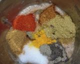 A picture of step 3 of Kofta masala.