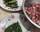 A picture of step 3 of Beef Wrapped in Betel Leaves (Bò cuốn lá lốt).