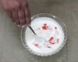 A picture of step 1 of Papaya raita.