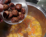 Foto del paso 7 de la receta: Puré vegano de calabaza y castañas al aceite de perejil