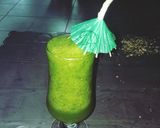A picture of step 3 of Mint Margarita.