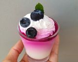 Hình bước làm 5 của món Mousse thanh long đỏ