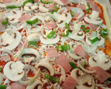 Foto del paso 5 de la receta: Pizza jamón cocido y champiñones en Monsieur Cuisine