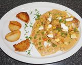 Foto del paso 7 de la receta: Estofado de trutros de pollo a la crema